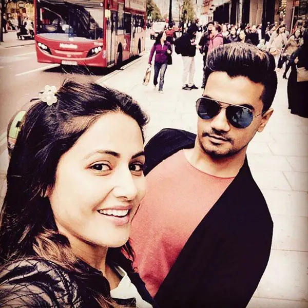 Image result for hina khan and rocky jaiswal hd images
