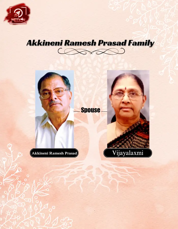 Akkineni Ramesh Prasad Family Tree 