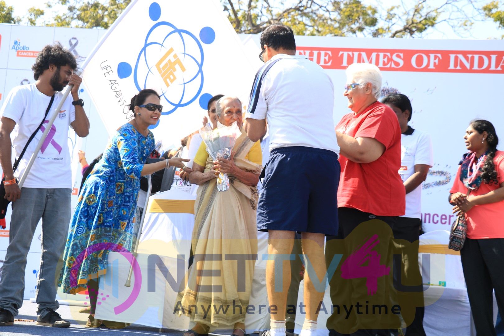 Actress Gauthami's Life Again Foundation Conducting Winner Walks Images Tamil Gallery