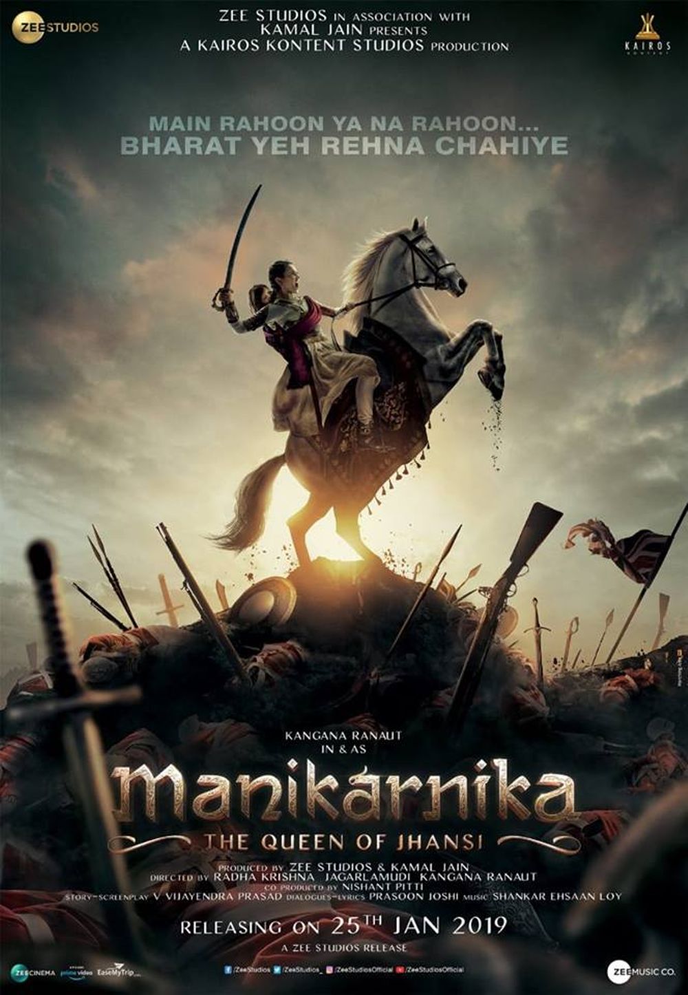 Manikarnika: The Queen of Jhansi Movie Review Hindi Movie Review Manikarnika: The Queen of Jhansi Movie Review Hindi Movie Review