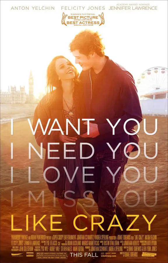 Like Crazy Movie Review English Like Crazy Movie Review English
