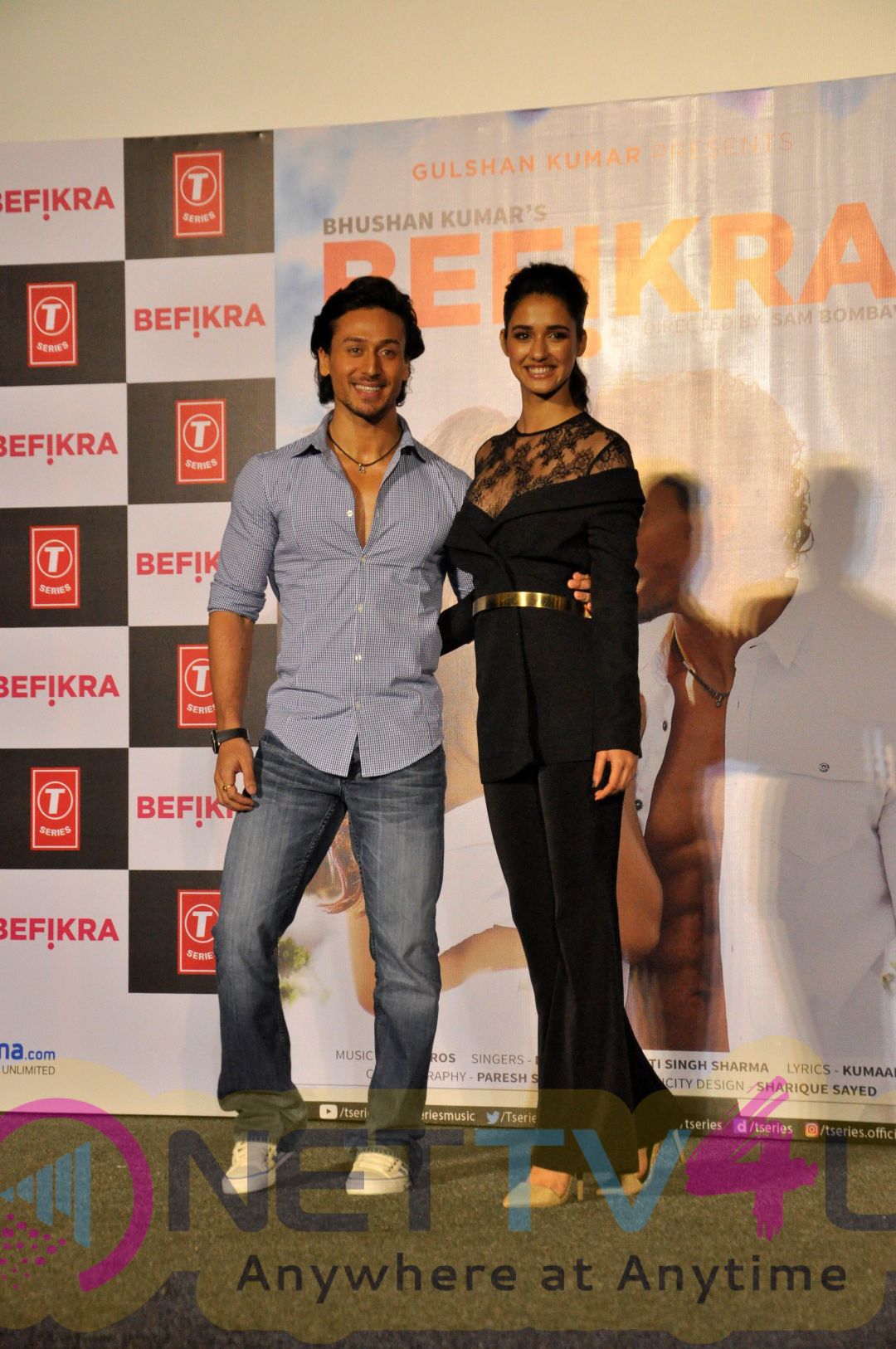 Tiger Shroff Disha Patani At Befikra Single Launch Exclusive Stills 275753  Movie Press Meet Pics Latest Event Images Stills