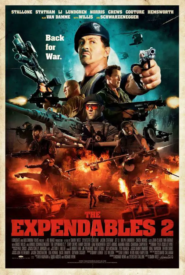 The Expendables 2 Movie Review English The Expendables 2 Movie Review English